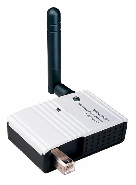 Roteador, Repetidor & Acess Point - Servidor de Impressão TP-Link TL-WPS510U Wireless