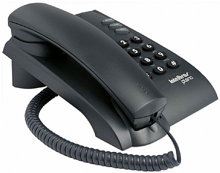 Telefonia fixa - Telefone Intelbras Pleno - 4080051 - Preto