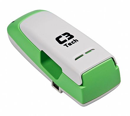 Carregador de Pilhas C3 Battery Charger Pro II - UC-CHG2 GR - para Pilhas Recarregáveis e Alcalinas Bateria & Pilhas - Carregador de Pilhas C3 Battery Charger Pro II - UC-CHG2 GR - para Pilhas Recarregáveis e Alcalinas