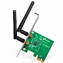 Placa de Rede Wi-Fi PCI Express TP-Link TL-WN881ND - 300Mbps - 2 Antenas - Acompanha espelho Low Profile