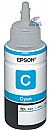 Refil de Tinta Epson T664220 - 70ml - Ciano - Para Multifuncionais Tanque de Tinta Epson L110/L210/L220/L355/L365/L375/L380/L395/L495/L555