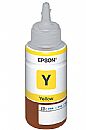 Refil de Tinta Epson T664420 - 70ml - Amarelo - Para Multifuncionais Tanque de Tinta Epson L110/L210/L220/L355/L365/L375/L380/L395/L495/L555