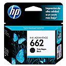 Cartucho HP 662 Preto - CZ103AB - Para Deskjet 1515 / 1516 / 2545 / 2546 / 2646 / 3546 / 4646