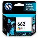 Cartucho HP 662 Colorido - CZ104AB - Para Deskjet 1515 / 1516 / 2545 / 2546 / 2646 / 3546 / 4646