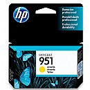 Cartucho HP 951 Amarelo - CN052AB - Para HP 251DW, 276DW, N811, 8600, 8600Plus, 8610, 8620 - Outlet