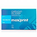 Toner compatível HP 125A/128A/131A Universal Ciano - CB541A/CE321A/CF211A - Maxprint 5613724 - para CP1210/CP1215/CP1510/CP1515/CP1518/CP1525n/CP1525NW/CM1415FNW/CM1312/M251NW/M276