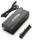 Fonte Carregador Universal para Notebook 90W Multilaser CB007 - Pontas Intercambiáveis