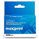 Cartucho compatível HP 662XL Colorido - CZ106A - Maxprint 6112508 - Para Deskjet 1515 / 1516 / 2545 / 2546 / 2646 / 3546 / 4646