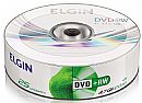 DVD+RW 4.7GB 4x - Regravável - com 25 unidades - Elgin 82085