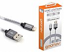 Cabo Lightning para USB - Para iPhone, iPad e iPod - 1,5 Metros - Revestido de Nylon Trançado - Geonav LIGH10T