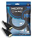 Cabo HDMI 1.4 - 3 Metros - 1080p Full HD - Chip SCE PIX 018-0314