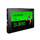 SSD 120GB Adata SU650 - SATA - Leitura 520MB/s - Gravação 450MB/s - SLC 3D NAND - 3 Anos de Garantia - ASU650SS-120GT-R