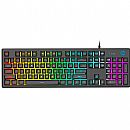 Teclado Gamer HP K500F - Iluminação RGB - Estrutura Metálica - ABNT2 - 7ZZ97AA