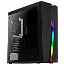 Gabinete Gamer Aerocool Bolt - RGB - Lateral em Acrílico - Mid Tower - Preto