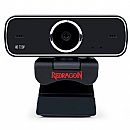 Web Câmera Redragon Fobos - Streaming - Vídeochamadas em HD 720p - com Microfone Duplo - GW600