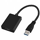 Adaptador Conversor USB para HDMI - 15cm - Chip SCE 075-0827