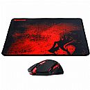 Kit Mouse e Mousepad Gamer Redragon M601-BA - 3200dpi - Pad 30 x 26cm