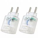Kit Protetor Contra Raios Clamper iClamper Pocket 2P - DPS - Transparente - 10191 - 2 unidades