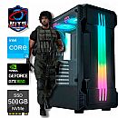 PC Gamer Bits 2024 - Intel i3 12100F, 16GB, SSD 500GB, Video GeForce GTX 1650