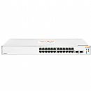 Switch 24 Portas HPE Aruba Instant On 1830 - Gerenciavel - 24 portas Gigabit + 2 portas SFP - JL812A