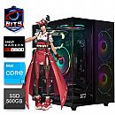 PC Gamer Bits 2025 - Intel i3 12100F, 16GB, SSD 500GB, Vídeo Radeon RX 6600