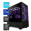 Computador WorkStation Bits 2024 - Intel® Core i9 10900F, RAM 64GB, SSD 1TB