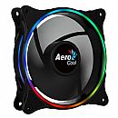 Cooler 120mm Aerocool Eclipse 12 ARGB - 1200 RPM - LED ARGB - Preto