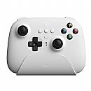 Controle 8BitDo Ultimate Hall Edition - 2.4GHz ou Bluetooth - Compatível com PC, Android, iOS e SteamDeck - Branco - 81HA07