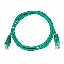 Cabo de Rede UTP (Patch Cord) RJ45 Cat 5e - 1.5 metros - Certificação Anatel - Verde - Seclan CY-5128-CAT5E-1.5M-GR