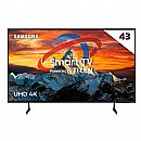 TV 43" Samsung UN43DU7700 - Smart TV - UHD 4K - HDR 10+ - Gaming HUB - Wi-Fi e Bluetooth