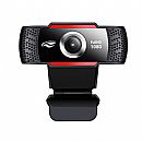 Web Câmera C3Tech WB-100BK - Video Chamada em Full HD - Microfone - USB - Preto