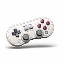 Controle 8BitDo SN30 G Classic Hall Edition - Bluetooth - Compatível com PC, Android, iOS - Branco - 80DJ04