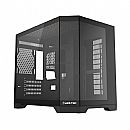 Gabinete Aquário Gamer LikeTec Ilusion Dark - Lateral e Frontal em Vidro Temperado - USB 3.0 - Preto - LC-CB2X2-ILUSION-2112