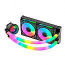 Water Cooler K-Mex WAC9 Infinite 240mm - Bifrost - ARGB - Preto - WAC9F123APDAB0X