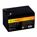Bateria para Nobreak e Sistemas de Monitoramento e Segurança - 12V / 12Ah - Estacionária - Getpower P1200120A1A68