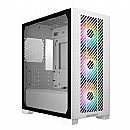 Gabinete Cooler Master Elite 301 - Vidro Temperado - 3 x Fan 120mm ARGB - Mid-Tower - Branco - E301-WGNN-S00
