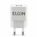 Carregador de Parede USB - Branco - 5W - 1A - Elgin 46RCT1USB000