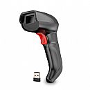 Leitor de Código de Barras QR Code - Goldentec 67658 - Sem Fio - USB, Bluetooth e 2.4GHz - Lê produtos e NFe - 2D - Preto