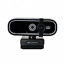 Webcam C3Tech WB-200BK 2K QHD - Foco Automático - 30 FPS - Tampa de Privacidade - Redução de Ruído