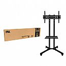Suporte Movel Pedestal Para Tv 32" A 70" - Com Regulagem De Altura - Preto - PX-37