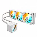 Water Cooler Gigabyte Gaming RGB 360mm - (AMD / INTEL) - Branco - GME 360I Water Cooler Gigabyte Gaming RGB 360mm - (AMD / INTEL) - Branco - GME 360I