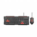 Kit Teclado e Mouse Gamer C3Tech Gaming - ABNT2 -1200dpi - GK-20BKV2 Kit Teclado e Mouse Gamer C3Tech Gaming - ABNT2 -1200dpi - GK-20BKV2