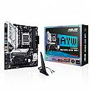 Placa Mãe Asus B650M-AYW (AM5 - DDR5 8000 O.C) - Chipset AMD B650M - Wi-Fi 6 - 2 Slots M.2 - Micro ATX Placa Mãe Asus B650M-AYW (AM5 - DDR5 8000 O.C) - Chipset AMD B650M - Wi-Fi 6 - 2 Slots M.2 - Micro ATX