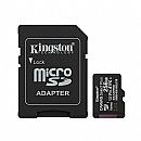 Cartão 256GB MicroSDXC com Adaptador SD - Classe 10 - Velocidade até 150MB/s - Kingston SDCS3/256GB Cartão 256GB MicroSDXC com Adaptador SD - Classe 10 - Velocidade até 150MB/s - Kingston SDCS3/256GB