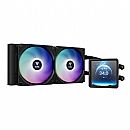 Water Cooler Gamdias Aura GL240 (AMD / Intel) - 240mm - Display de Temperatura - ARGB - Preto Water Cooler Gamdias Aura GL240 (AMD / Intel) - 240mm - Display de Temperatura - ARGB - Preto