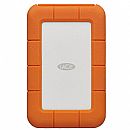 HD Externo 2TB Portátil LaCie Rugged - USB 3.0 e Thunderbolt - Resistente a Quedas e Água - Laranja - STFR2000800