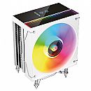 Cooler para Processador Aerion Titan - Intel / AMD - 120mm - Tela LCD - ARGB - Silencioso - Branco - CPU100WH