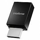 Adaptador Conversor USB para USB-C - Intelbras ADI20 Adaptador Conversor USB para USB-C - Intelbras ADI20