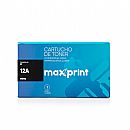 Toner compatível HP 12A Preto - Q2612A - Maxprint 564231 - Para 1020, 1022