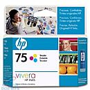 Cartucho HP 75 Colorido - CB337WB - HP Deskjet D4260 / 4360 / Photosmart C4280 / C4385 / C4480 / C5280 / C5360 / Officejet J5780 / J6480 - Outlet